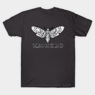 Crimson hawk moth T-Shirt